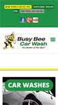 Mobile Screenshot of busybeecarwash.net